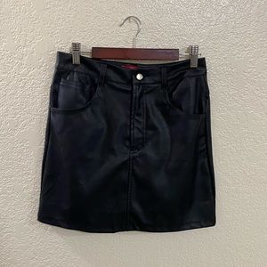 Guess faux leather skirt